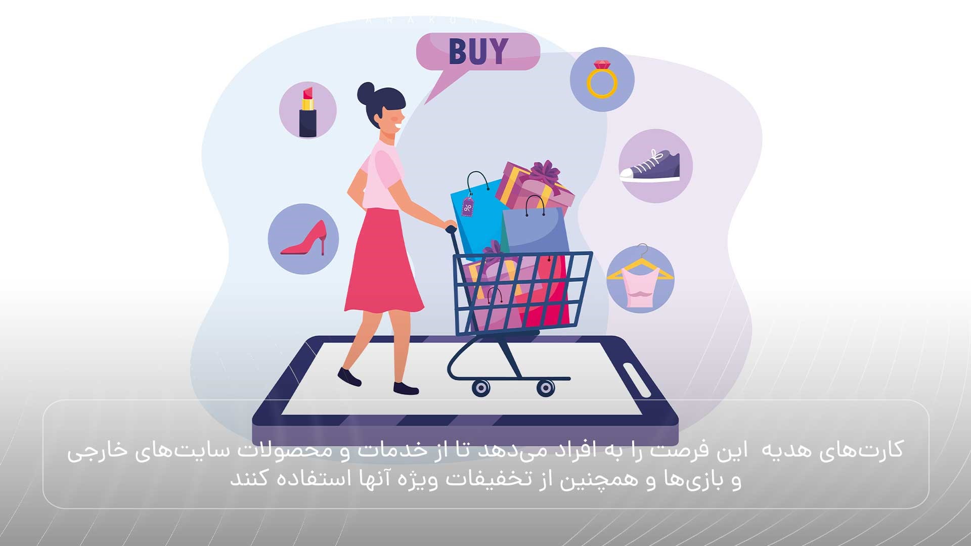 کارت‌های هدیه یا gift card ها این فرصت را به افراد می‌دهد تا از خدمات و محصولات سایت‌های خارجی و بازی‌ها و همچنین از تخفیفات ویژه آنها استفاده کنند.