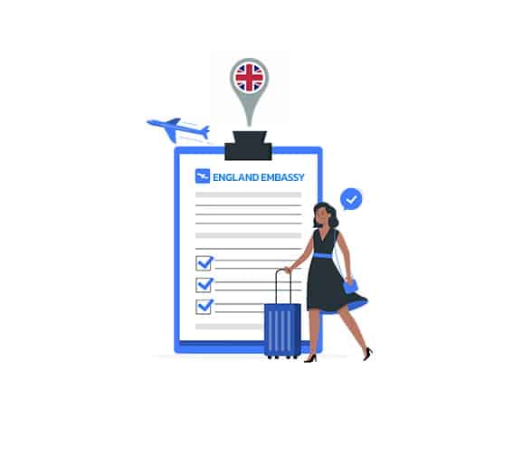 پرداخت هزینه سفارت انگلیس (visa 4uk)