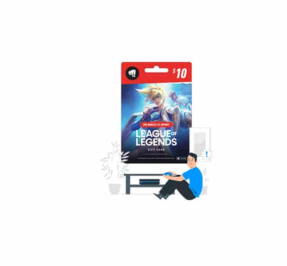خرید گیفت کارت League of Legends