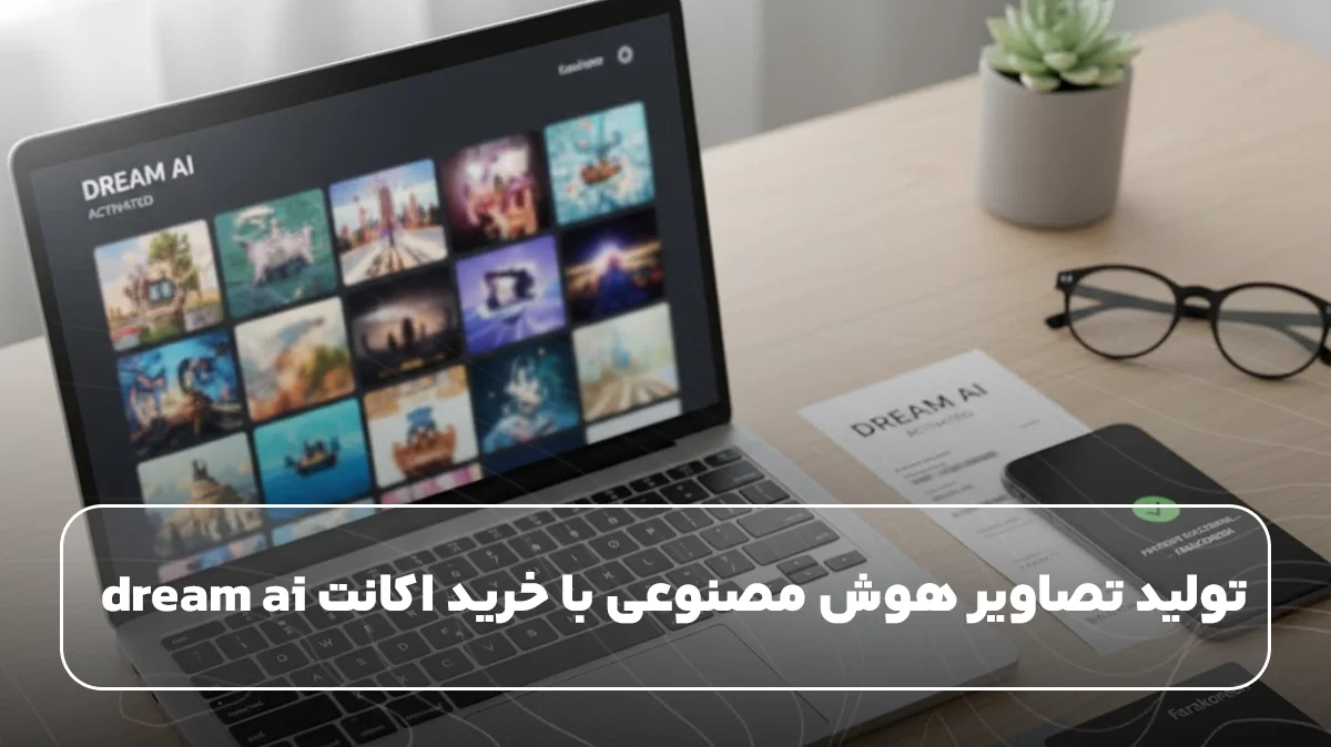تولید تصاویر هوش مصنوعی با خرید اکانت dream ai