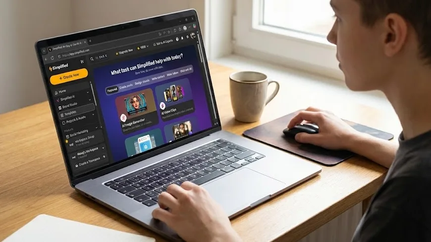 هوش مصنوعی ساخت پاورپوینت Simplified 