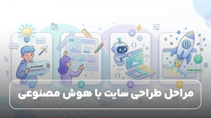 مراحل طراحی سایت با هوش مصنوعی