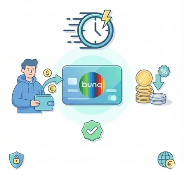 شارژ حساب bunq