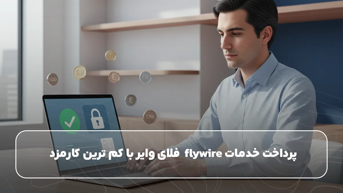 پرداخت خدمات flywire&nbsp; فلای وایر با کم ترین کارمزد