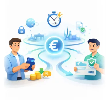 حواله یورو به اروپا