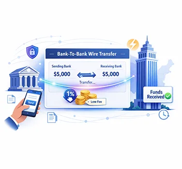 حواله وایر (wire) به آمریکا