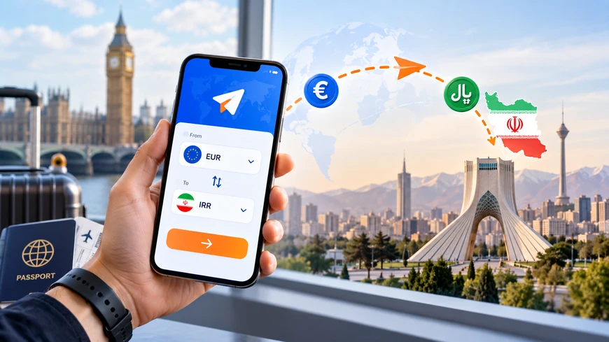 اپلیکیشن انتقال وجه از خارج به ایران