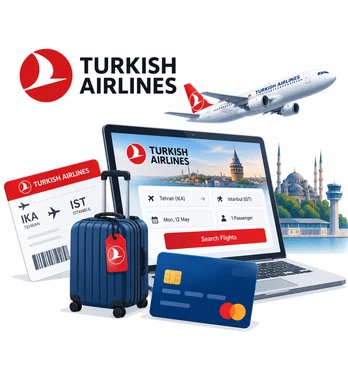 پرداخت ترکیش ایرلاین؛ خرید بلیط و پرداخت ارزی Turkish Airlines